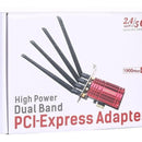 Tarjeta De Red Inalámbrica Pci-express 4 Antenas Ac1900mbps