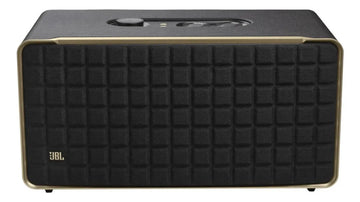 Parlante JBL Authentics 500 JBLAUTH500BLKAM portátil con bluetooth y wifi negra
