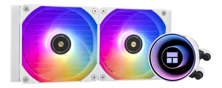 Enfriamiento Liquido Pc Cpu 240 Mm Argb Lga 1700 Am5 Blanco