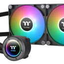 Thermaltake Th240 Argb Sync V2 Enfriador Líquido Para Cpu/refrigeración Líquida Alo, Ventilador De 120 Mm X 2/pwm 500~2000 Rpm/bloqueo De Agua De Espejo/mb Argb Sync Control, Cl-w361-pl12sw-a