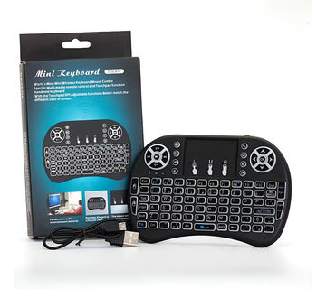 Mini teclado de control Wifi con panel táctil LED