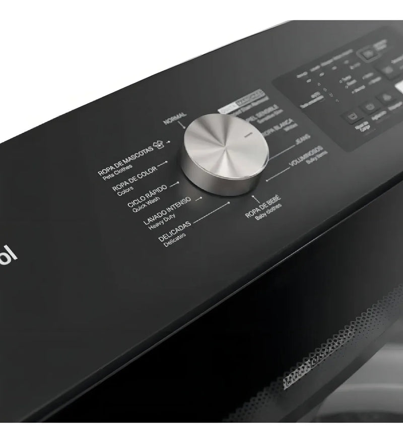 Lavadora Whirlpool Xpert Dual 17 Kg Gris Wwn17abaac