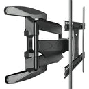 Soporte Articulado Cantilever P5 Para Tv 32 A 75 Pulgadas Led Lcd Smart Curvos Y Planos Movimiento Inclinable Base Estable Brazo Extensible Soporte Resistente Fácil Montaje Uso Residencial O Comercial