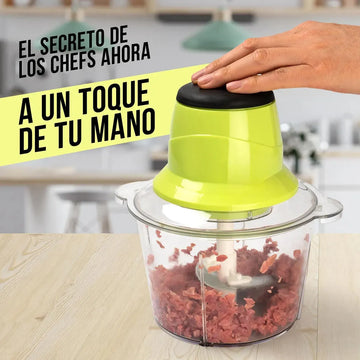 Picatodo Eléctrico Triturador Alimentos Carne Verdura Frutas Segun Disponibilidad.