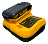 Taladro Inalambrico De 128v Potente Eficaz Tipo Industrial - Amarillo - 50-60 Hz