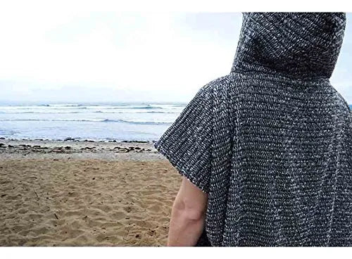 Poncho Cambiante De Surf Y Toalla Con Capucha