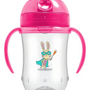 Vaso Entrenador Bebes Dr Browns 9oz Boquilla Flexible 9m+ Az Color Rosado Conejo
