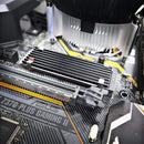 Disipador Ram So-dimm Y Ssd M.2 Nvme Laptop Portátil Negro