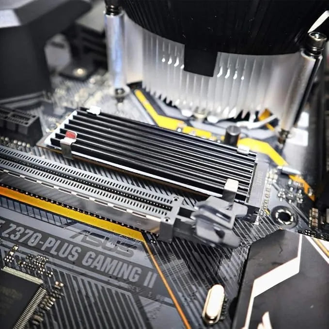 Disipador Ram So-dimm Y Ssd M.2 Nvme Laptop Portátil Negro