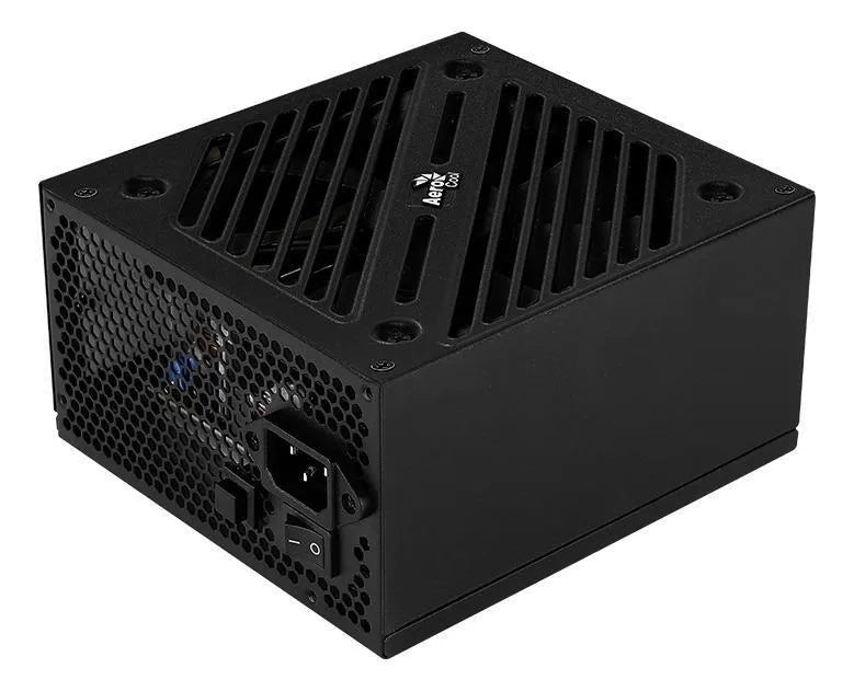 Fuente De Poder Aerocool Cylon Rgb 600w +80 Plus Bronze Black