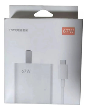 Cargador Celular Tipo C 67w Cable Carga Rápida Usb Teléfono