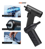 Destornillador Eléctrico 10 En 1 Con Mini Ventilador Portátil Innovo 4 Velocidades