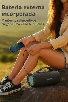 Tronsmart Mirtune S100 - Altavoz Bluetooth Portátil Negro