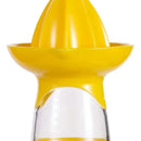 Exprimidor De Limones 2 En 1 Con Spray Boquilla Adaptable Amarillo