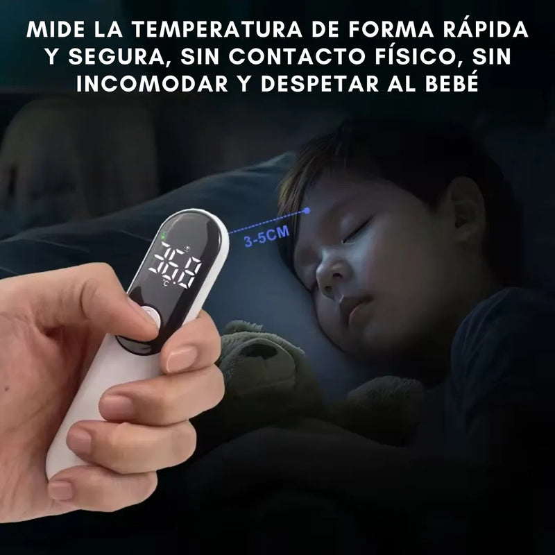 Termometro Digital Para Bebes Infrarrojo Recargable