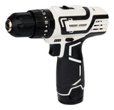 Taladro Percutor Atornillador Inalambrico 3/8” Black&white - Blanco/negro - 60hz