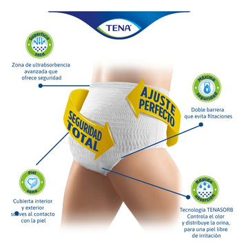 Tena Slip Clásico Talla L X30 Grande