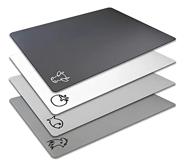 Tablas De Cortar Flexibles Bpa-free Set 4 Iconos Antidesliza