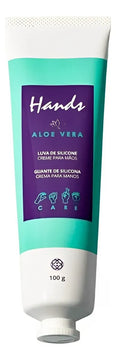 Crema para Manos Hidratación Profunda Hands Aloe Vera Hinode, 55g, Tecnología Silicon Tech-Care, Protección Antiedad, Suavidad, Cuidado Intensivo, Manos Secas, Fórmula Ligera, Fragancia Refrescante