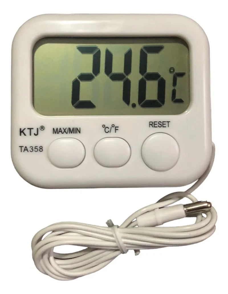 Termómetro Digital Ktj Con Sonda Para Refrigeración