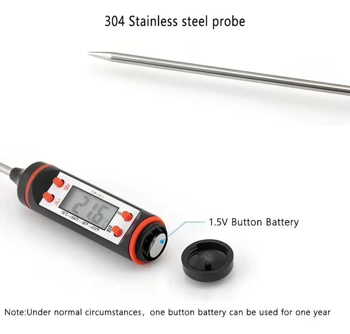 Termómetro De Cocina Digital Para Alimentos Gastronomía
