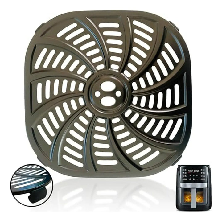 Gszn Sartén Parrilla Freidoras Gourmia 6qt, Antiadherente