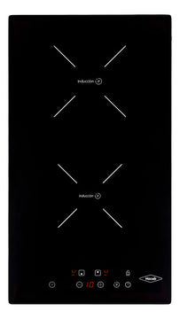 Estufa De Empotrar Inducción Negra 30cm Eléctrica 220v Haceb Negro