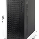 Caja Pc Microatx Negra Compacta Usb 3.0 Hdd 3.5