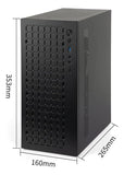 Caja Pc Microatx Negra Compacta Usb 3.0 Hdd 3.5