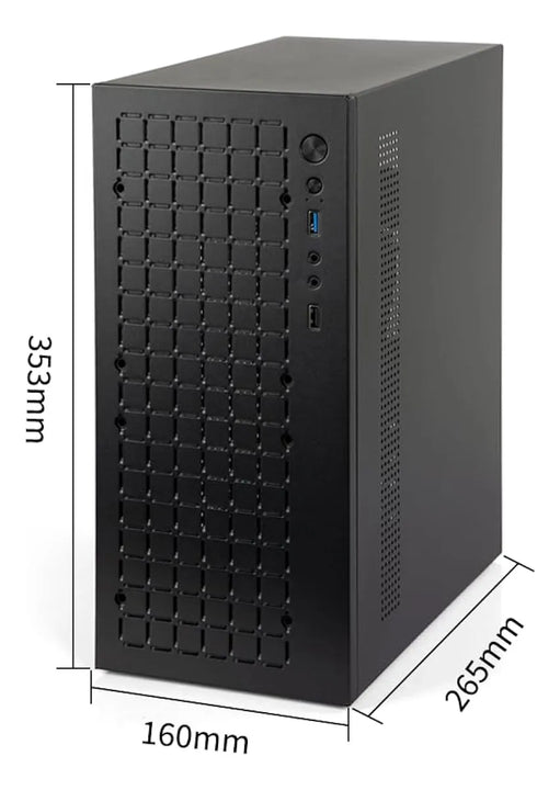 Caja Pc Microatx Negra Compacta Usb 3.0 Hdd 3.5