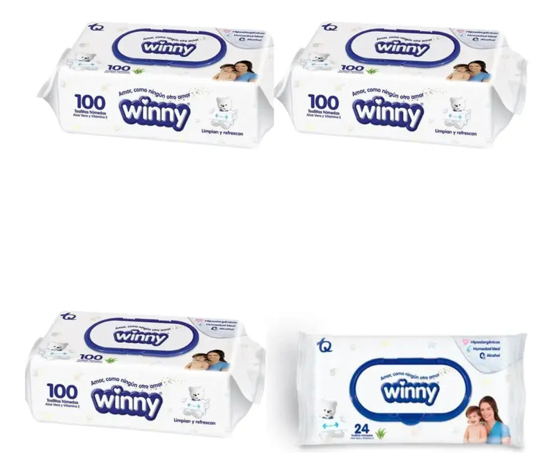Winny Toallitas Humedas X 324unids