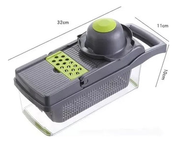 Procesador Picador Cortador Rallador Vegetal Fruta Alimentos Picador Con Recipiente 15 En 1