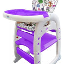 Silla Comedor Para Niños Verde