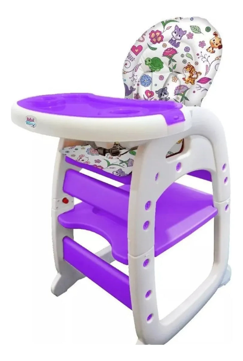 Silla Comedor Para Niños Verde