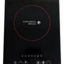 Estufa Vitroceramica 1 Puestos 2200w Universal Royal Einf07 Negro