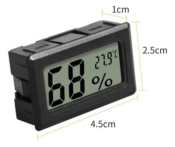 Termometro Higrometro Lcd Digital Sin Sonda Cocina Incubador