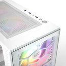 Chasis Gamer Xyz Airone 100 - Blanco , X6 Fans Argb