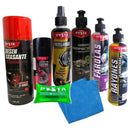 Super Kit Limpieza Motos Promo Brillo Y Protección