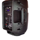 Parlante American Sound 8 Pulgadas Profesional+microfono Negro