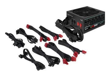 Fuente De Poder Aerocool Kcas Plus Gm 1000w 80 Plus Gold Negro
