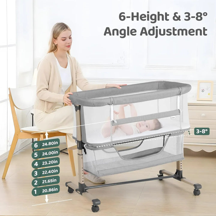 Cuna Colecho Ajustable Y Portátil Para Nuevos Padres