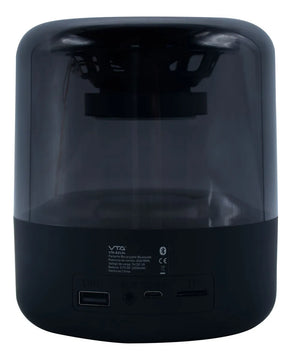 Parlante 10w Vta Bubble Con Radio Fm Color Negro
