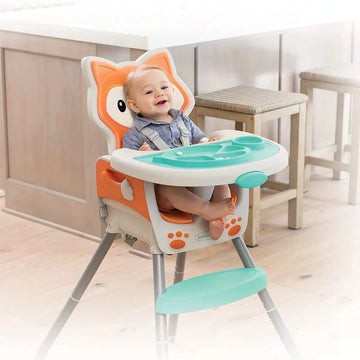 Silla Comedor Bebe Infantino 4 En 1 Zorrito Envio Hoy Grow With Me
