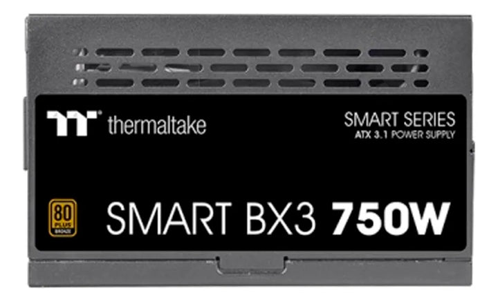 Fuente De Poder Thermaltake 750w 80+plus Bronze Bx3 Black