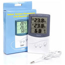 Termohigrómetro Digital + Batería + Imán + Sonda De 1.5 Metr