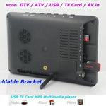 Tv Digital Lcd Portatil 9 Pul. Tdt Bat. Recarg - Av In - Usb