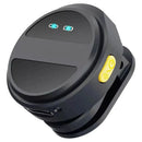 Microfono de Solapa Inalambrico Moneda con Cancelacion de Ruido 2 en 1 iPhone Android Tipo C Lavalier RunBike Lark Sx21 con Antipop Negro