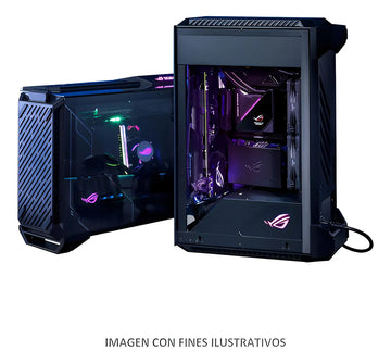 Chasis / Caja Asus Rog Z11 Mini Itx Argb Color Negro