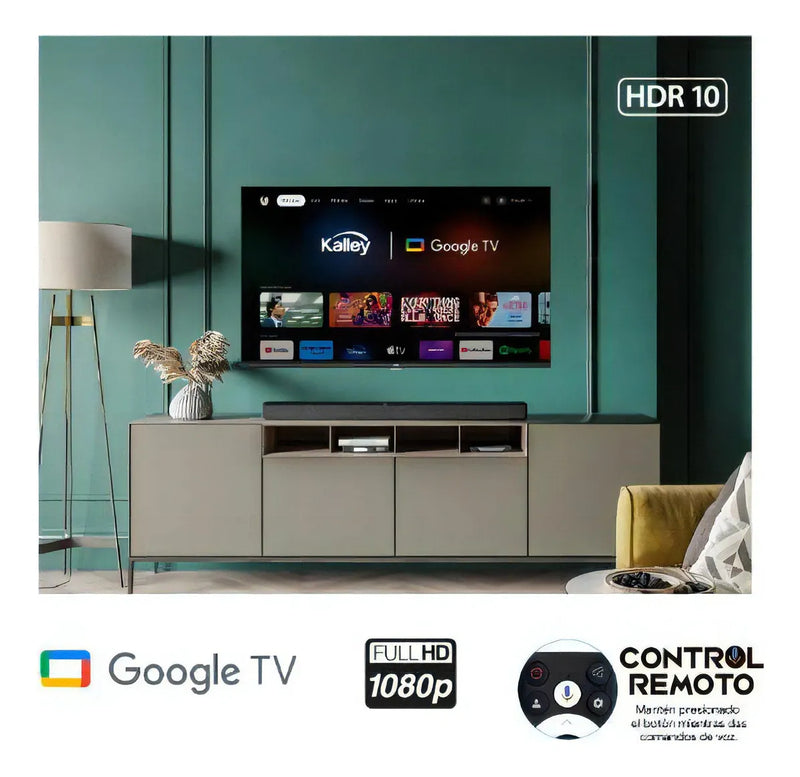 Tv Kalley 32 Pulgadas 81 Cm K-gtv32fhd Smart Tv Google