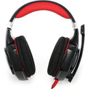 Fone de ouvido over-ear sem fio Kotion Gamer G2000 negro e rojo
